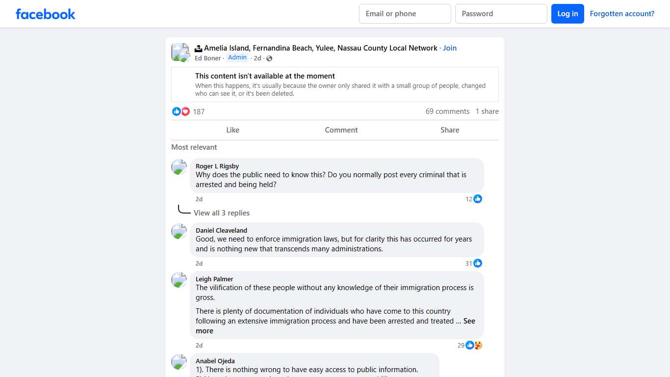 🏝 Amelia Island, Fernandina Beach, Yulee, Nassau County Local Network Facebook