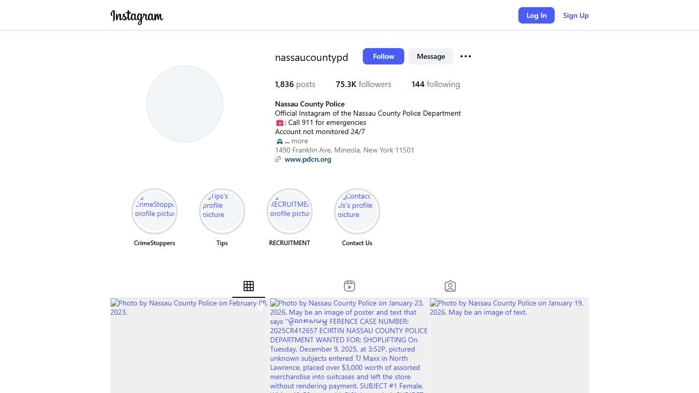 Nassau County Police (@nassaucountypd) • Instagram photos and videos